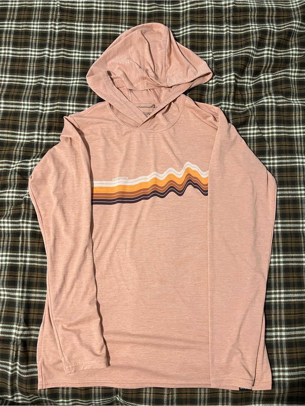 Patagonia Capilene Cool Daily Hooded Long Sleeve Top T shirt Women’s S tee